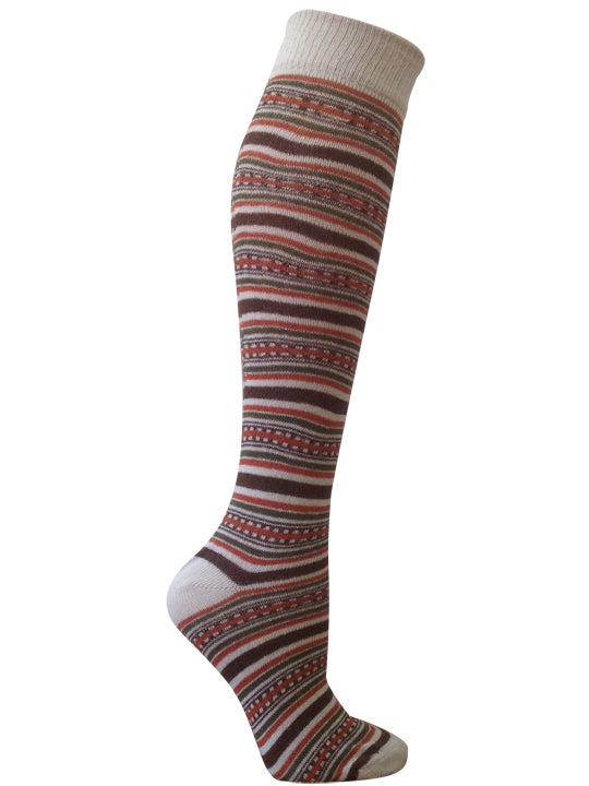 Elsa Spice Fair Isle Knee High