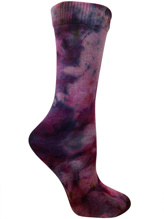 Ice-Dyed Socks! Stunning pink + purple ice-dye technique - Dye DIY - How to  Tie-Dye