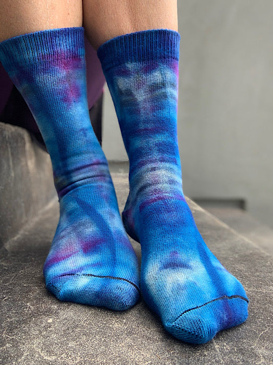 Tangled Up In Blue Tie Dye Organic Cotton