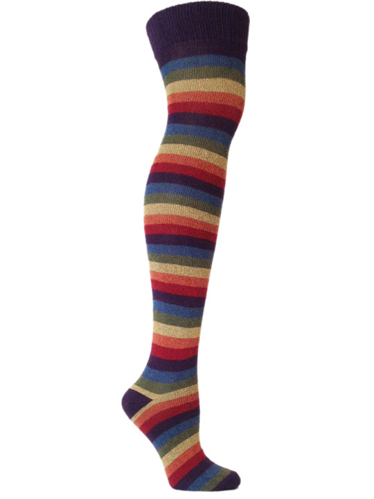 Iris Rainbow Stripe Over The Knee