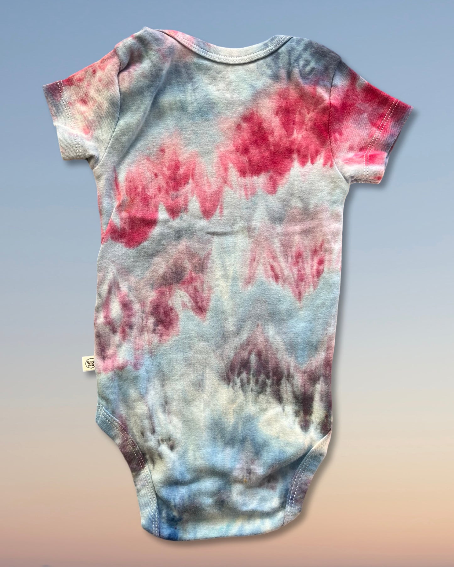 Tie Dye Baby One Piece - Organic Cotton - Cosmic Dust