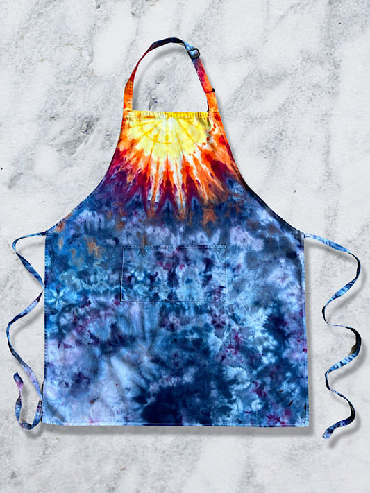Tie Dyed Apron - Sunrise Preorder