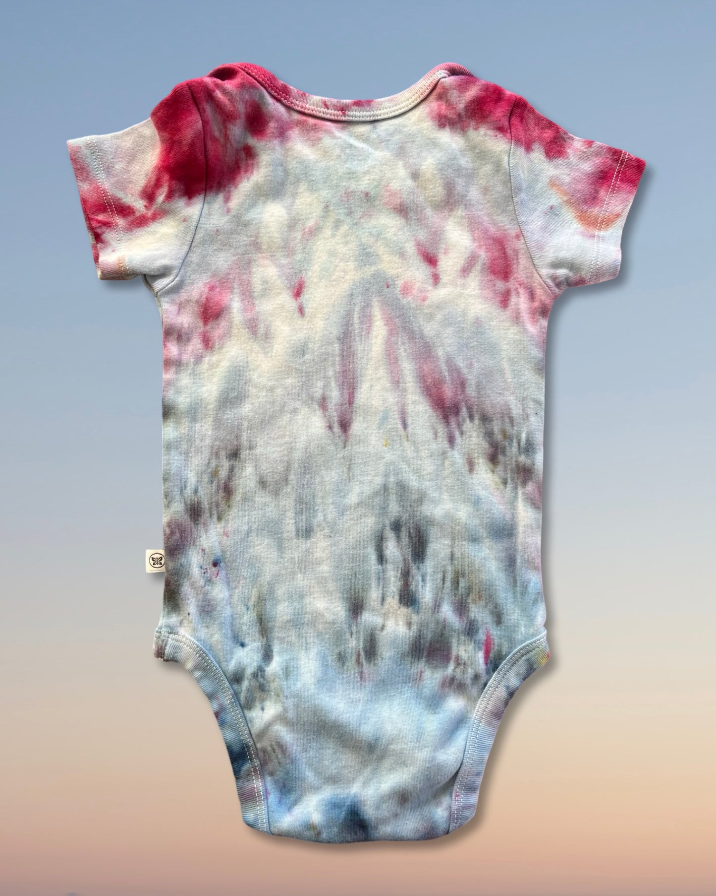 Tie Dye Baby One Piece - Organic Cotton - Cosmic Dust