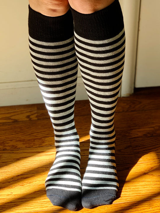 Thistle Roll-Top Knee Socks