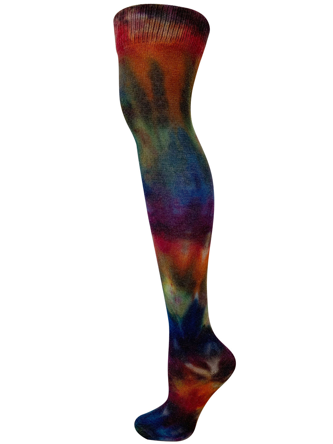 Rainbow Galaxy Tie Dye Over The Knee